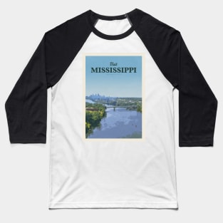 Visit Mississippi Baseball T-Shirt